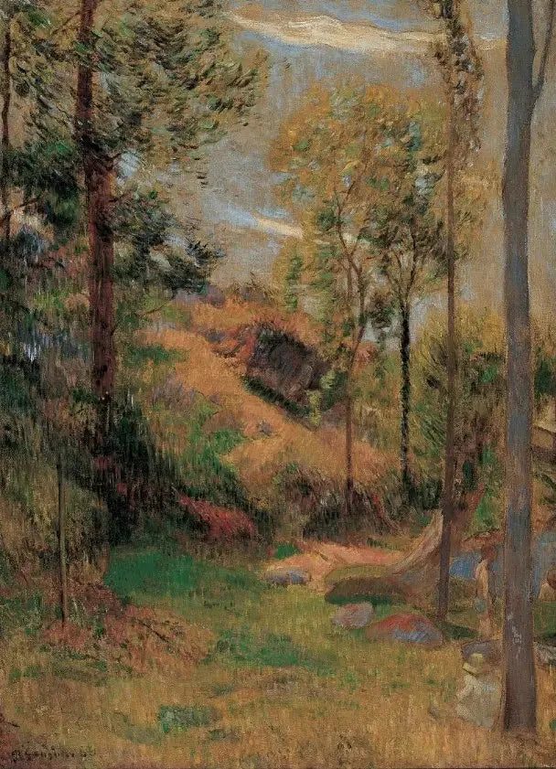 Il bagno davanti al porto di Pont-Aven - Paul Gauguin