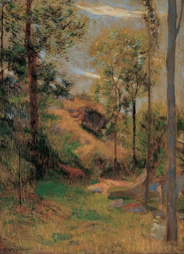 Il bagno davanti al porto di Pont-Aven - Paul Gauguin