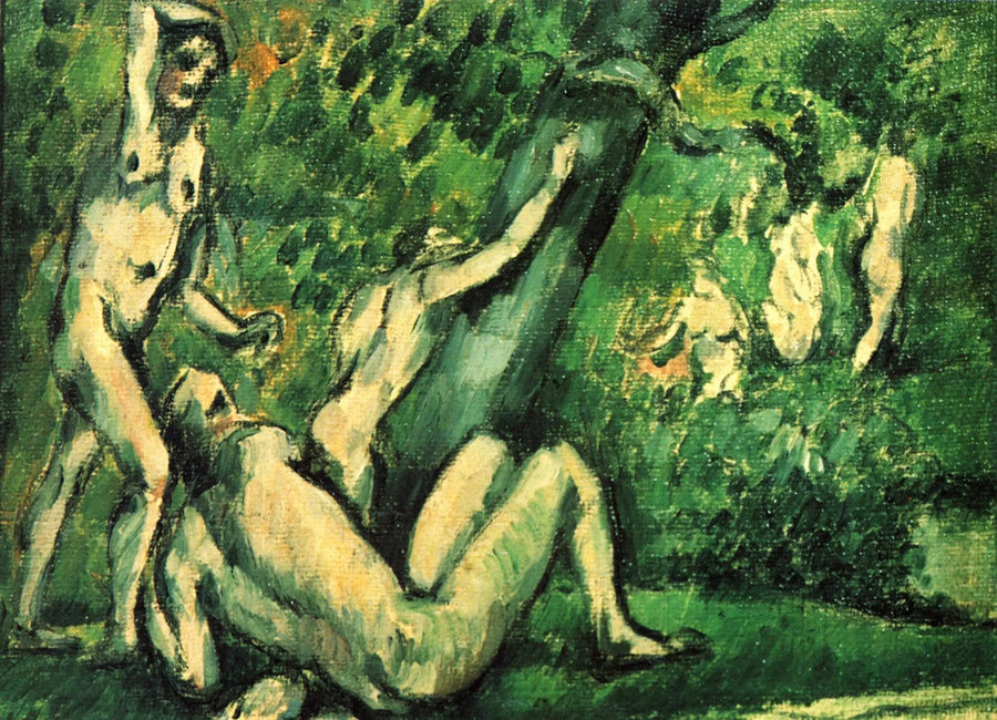Il bagno - Paul Cézanne
