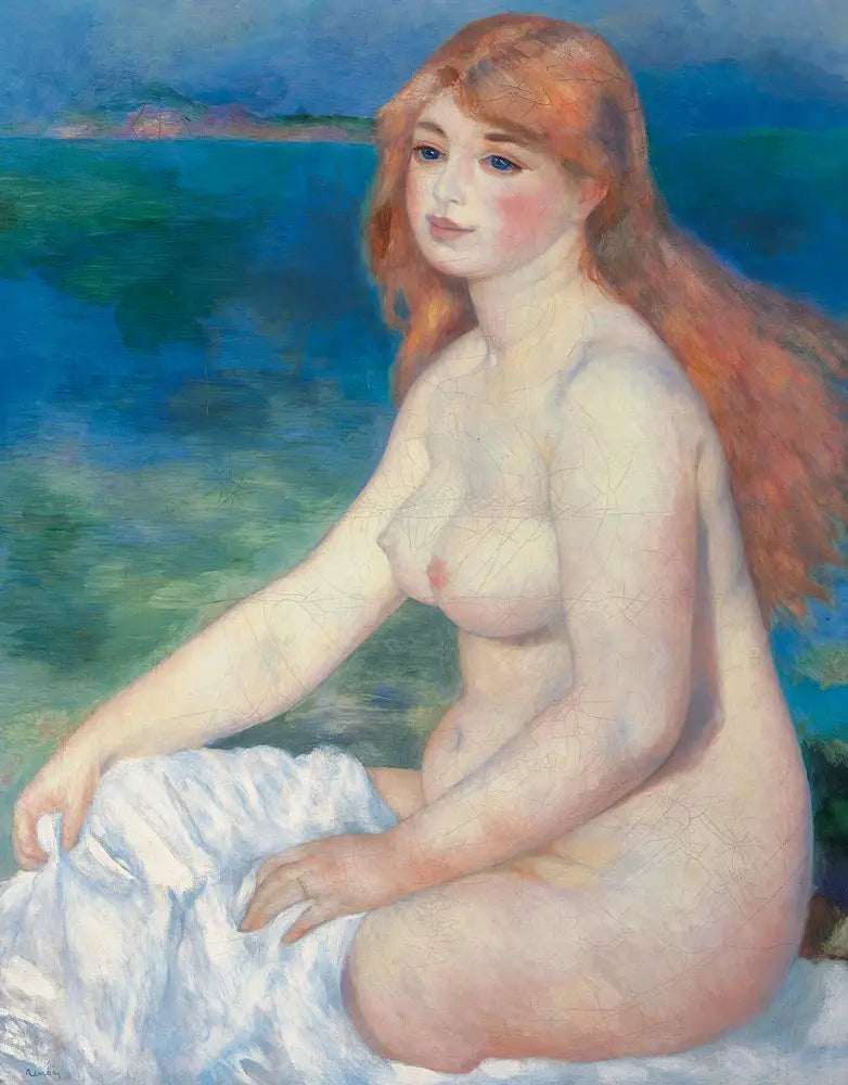 La Bagnante bionda - Pierre-Auguste Renoir