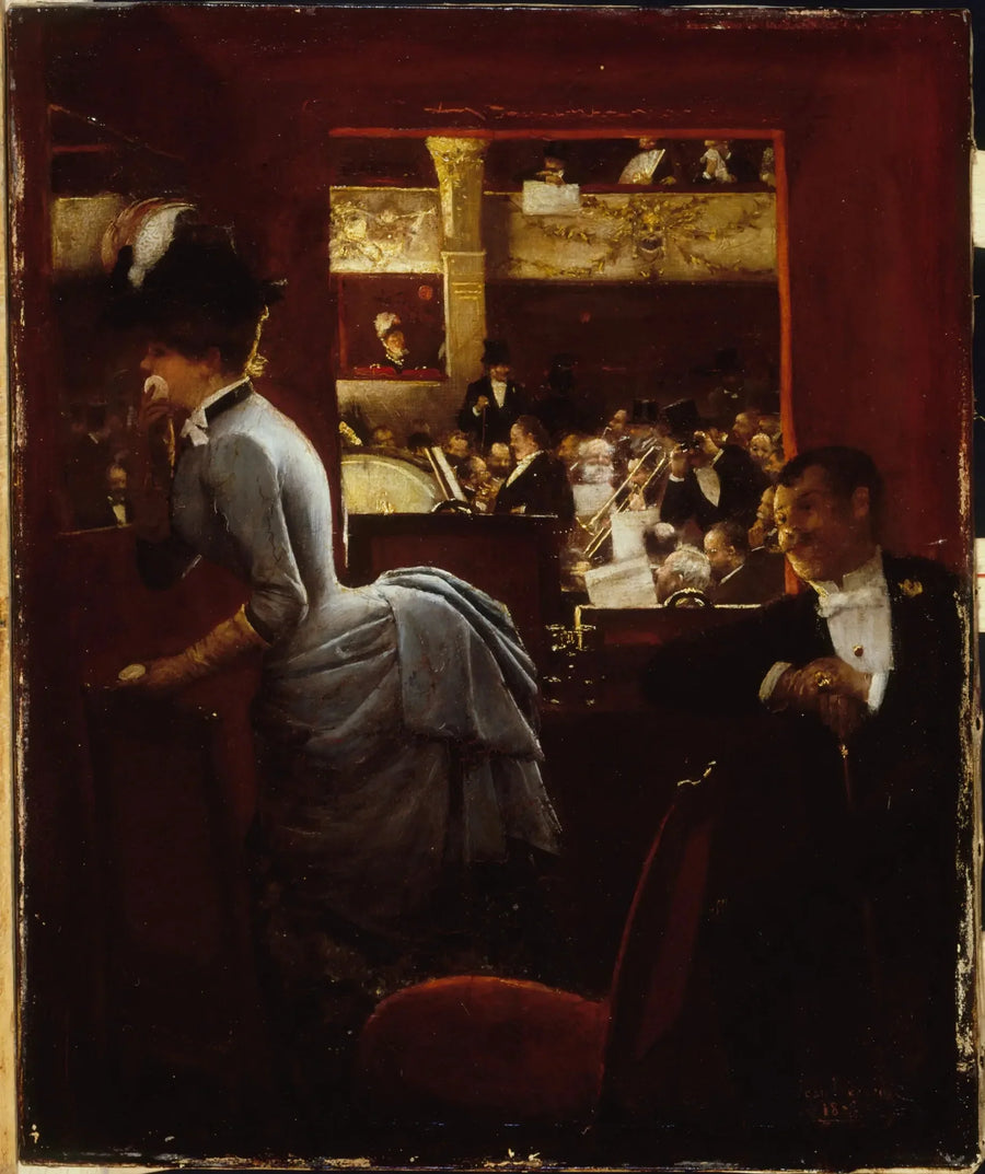 La Baignoire, al teatro dei Variétés - Jean Béraud