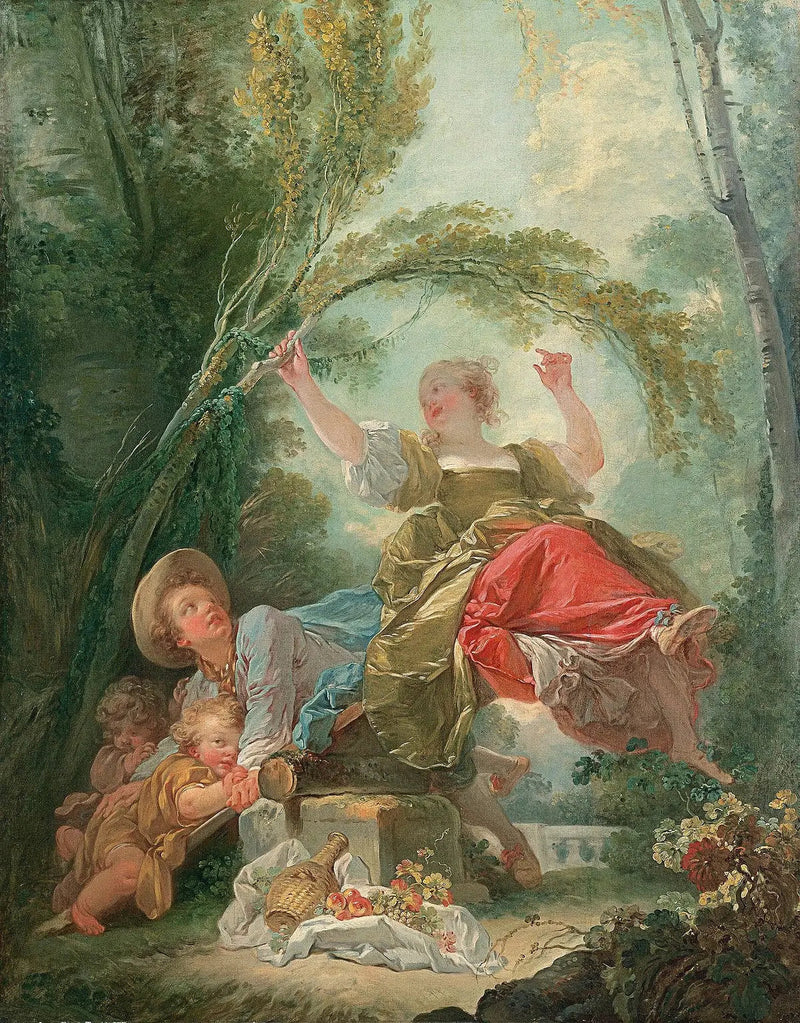 la altalena - Jean-Honoré Fragonard