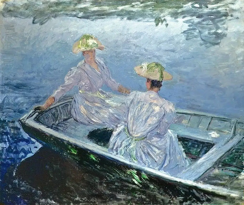 La Barca blu - Claude Monet