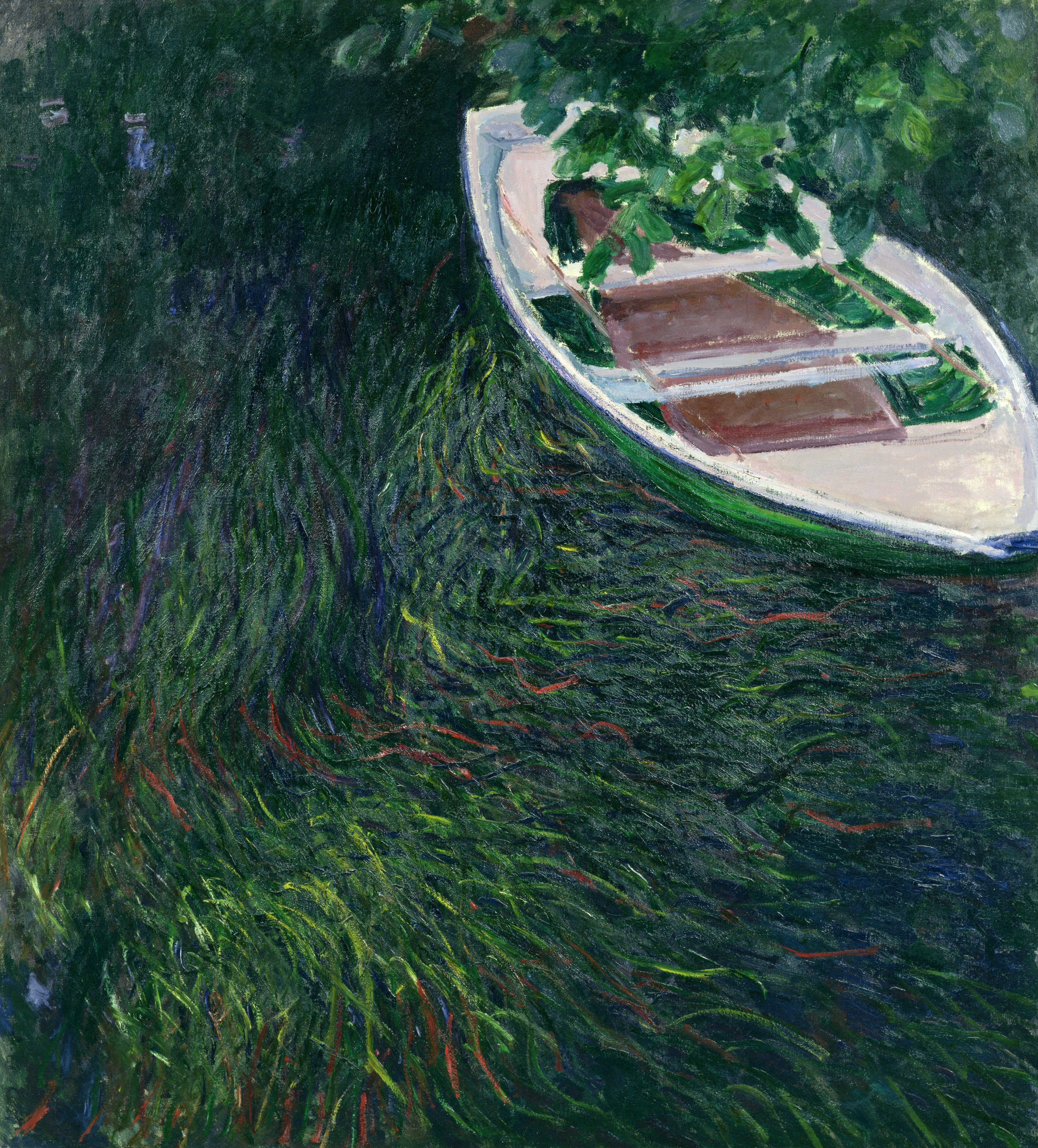 Reproduction du tableau « La Barque - Claude Monet » par Alpha Reproduction en peinture à l’huile