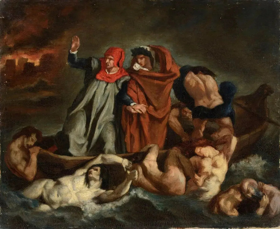 La Barca di Dante - Édouard Manet