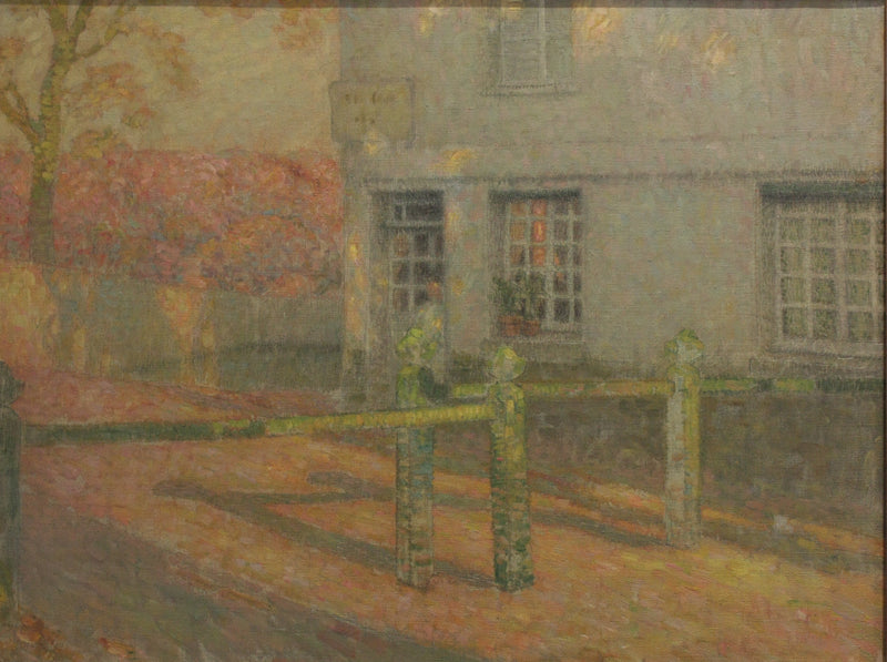 La Barrière verte - Henri Le Sidaner