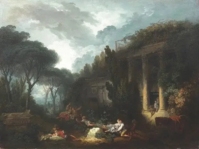 La bilancia - Jean-Honoré Fragonard