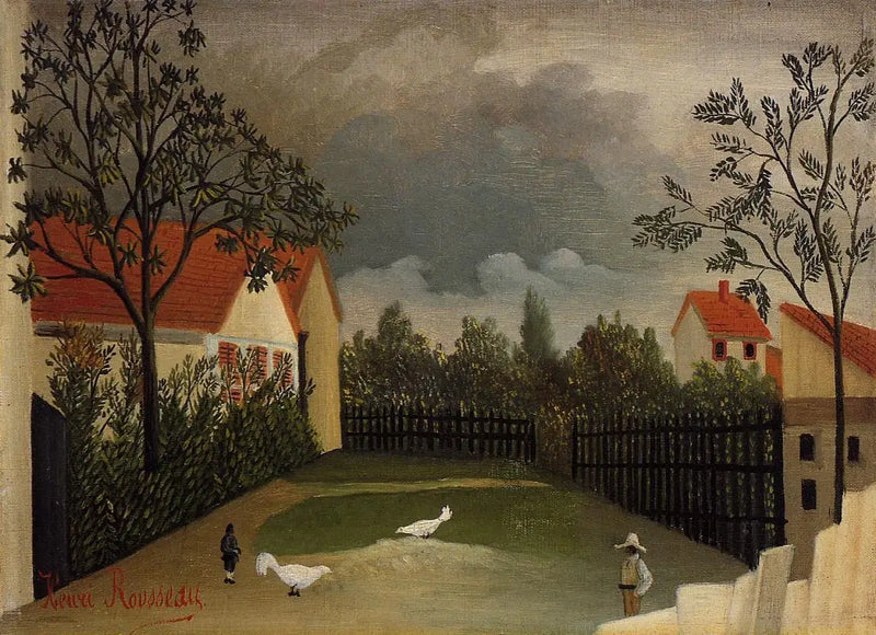 La Basse-cour - Henri Rousseau