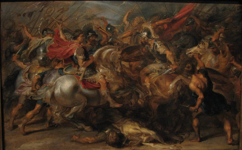 La battaglia di Costantino e Licinio - Peter Paul Rubens