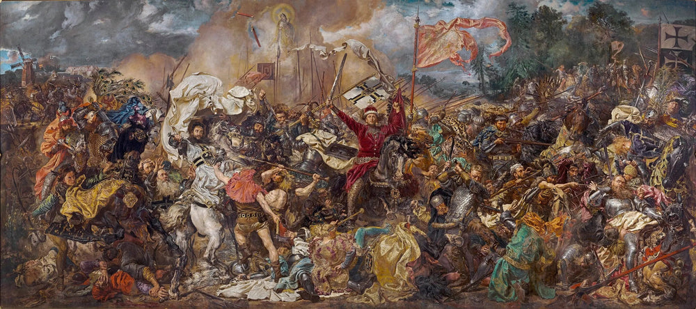 La Bataille de Grunwald - Jan Matejko - Alpha Reproduction