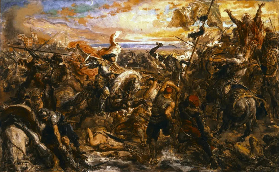 La battaglia di Varna - Jan Matejko