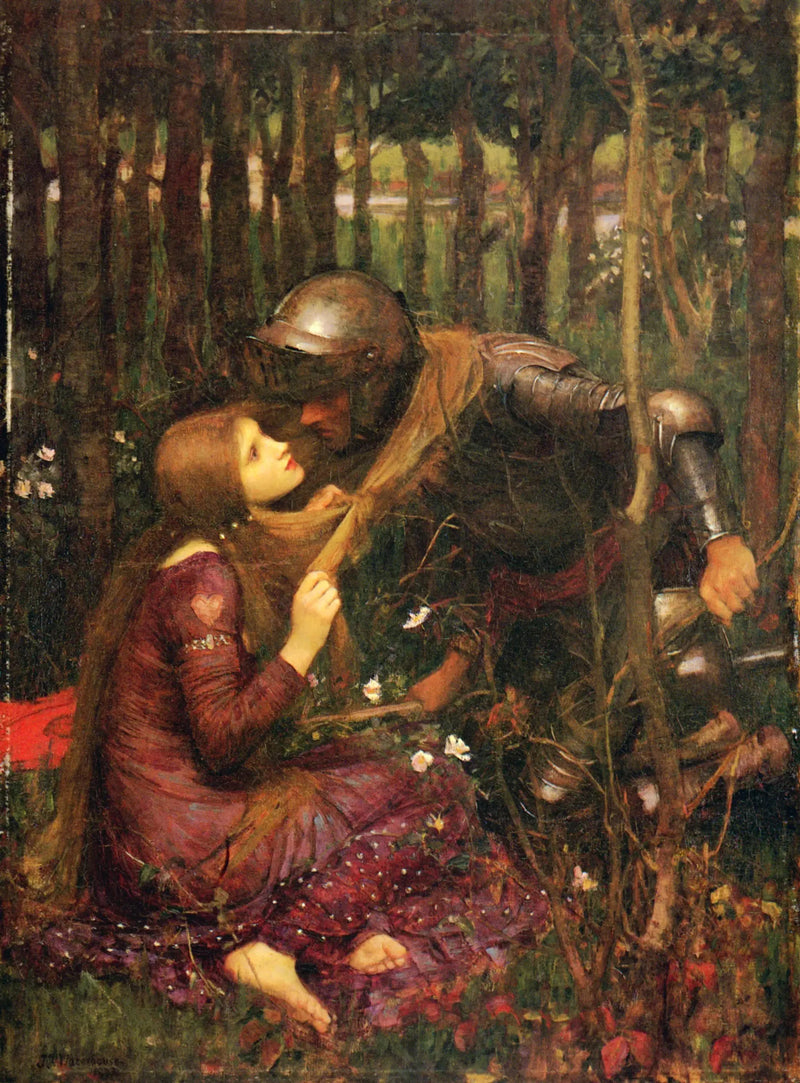 La bella donna senza pietà - John William Waterhouse