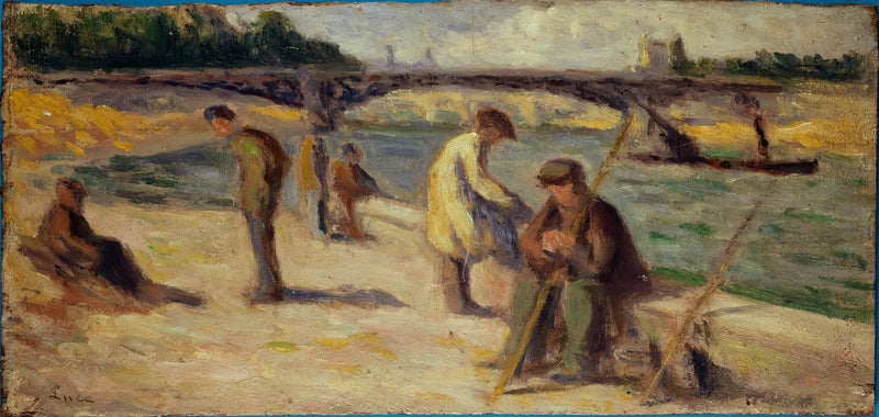 La riva del molo Malaquais - Maximilien Luce
