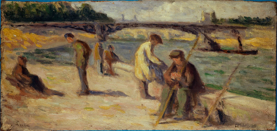 La riva del molo Malaquais - Maximilien Luce