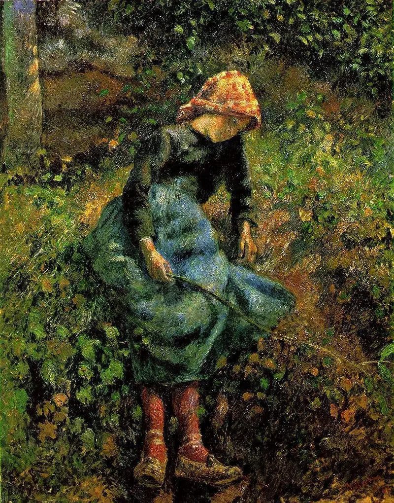 La Pastorella - Camille Pissarro