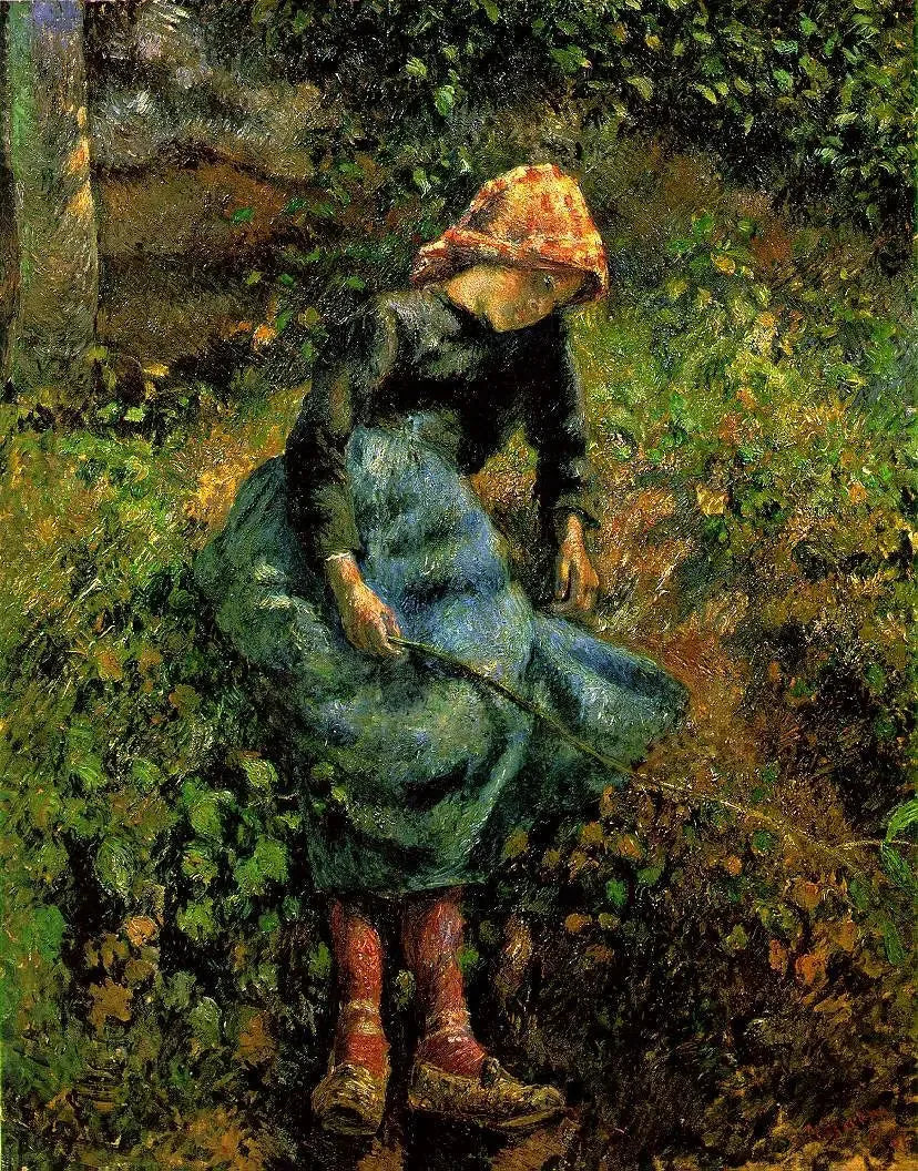 La Pastorella - Camille Pissarro