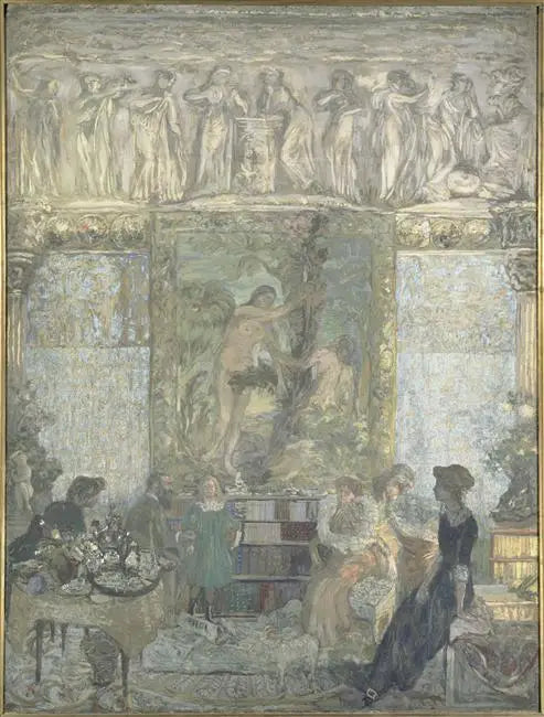 La Biblioteca - Édouard Vuillard