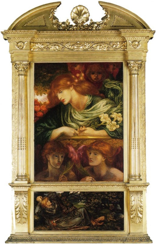 La benedetta Damigella - Dante Gabriel Rossetti