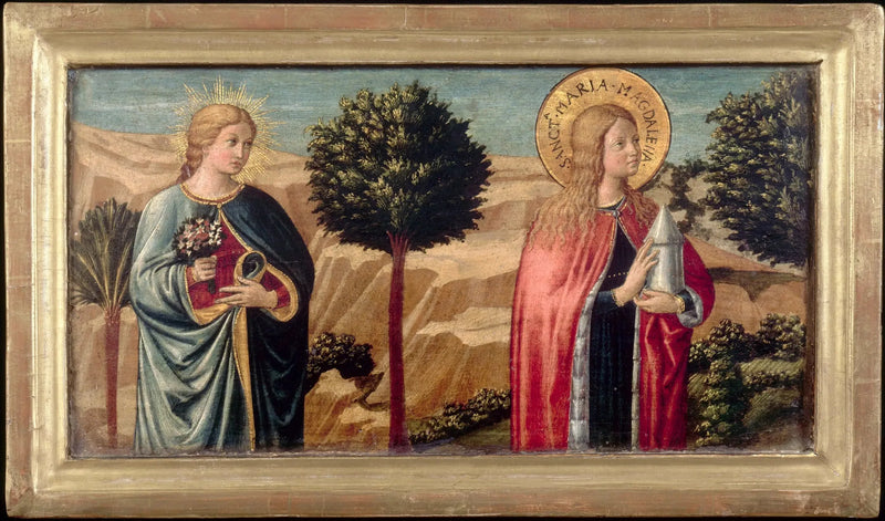 La Beata Fina de' Ciardi e Santa Maria Maddalena - Benozzo Gozzoli