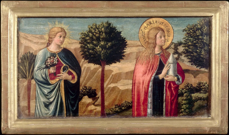 La Beata Fina de' Ciardi e Santa Maria Maddalena - Benozzo Gozzoli