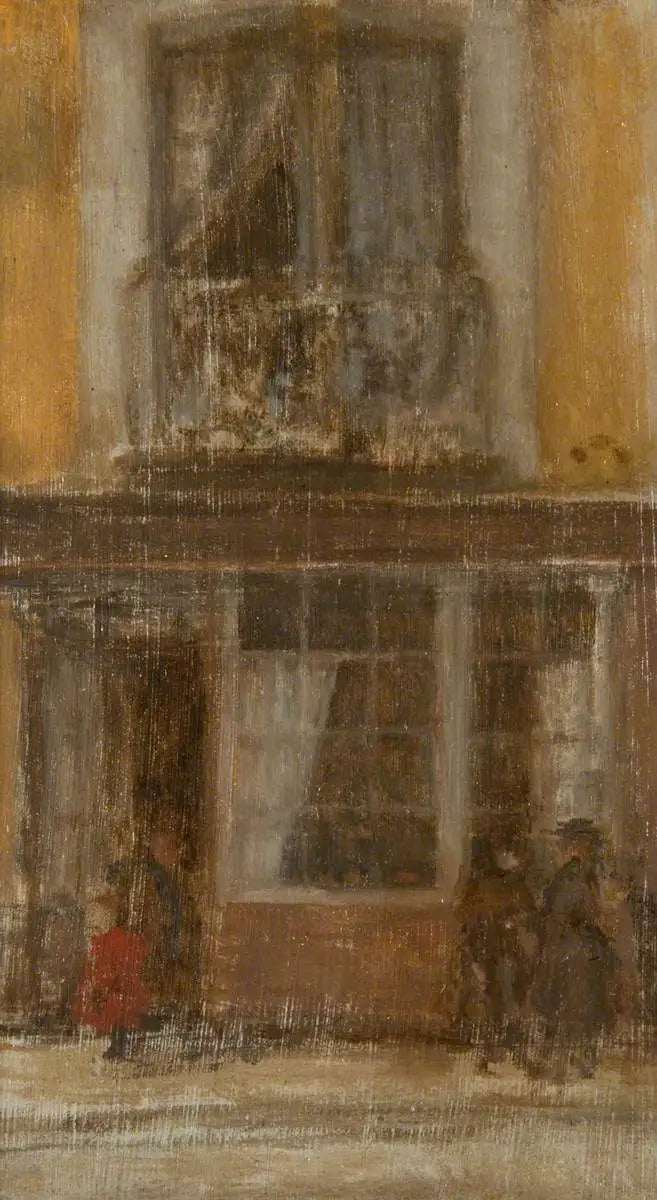 La Lavandaia, Dieppe - James Abbott McNeill Whistler