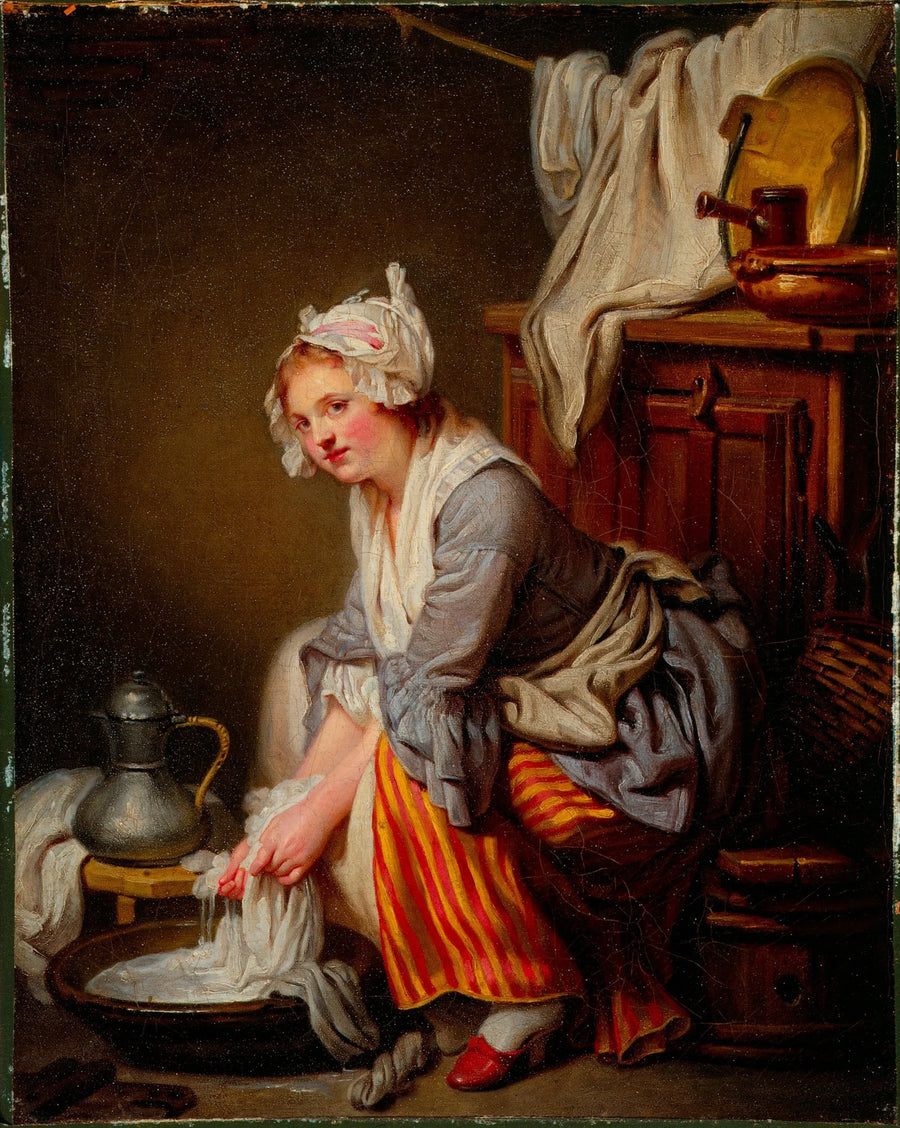 La lavandaia - Jean-Baptiste Greuze