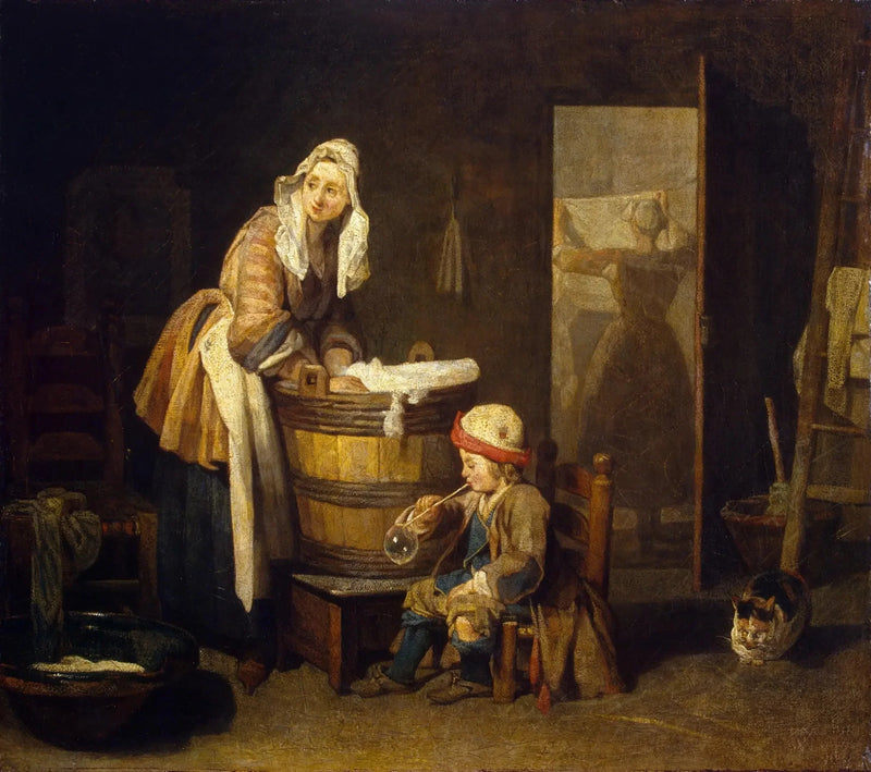 La Lavandaia - Jean Simeón Chardin