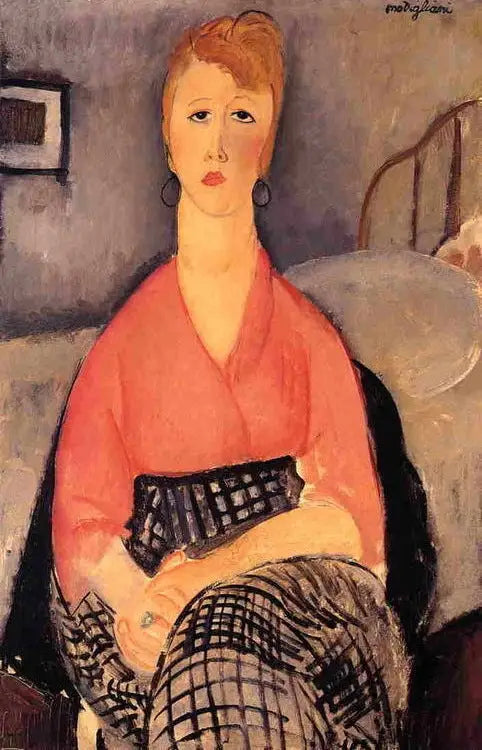 La Blusa rosa - Amedeo Modigliani