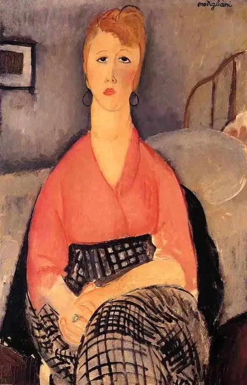 La Blusa rosa - Amedeo Modigliani