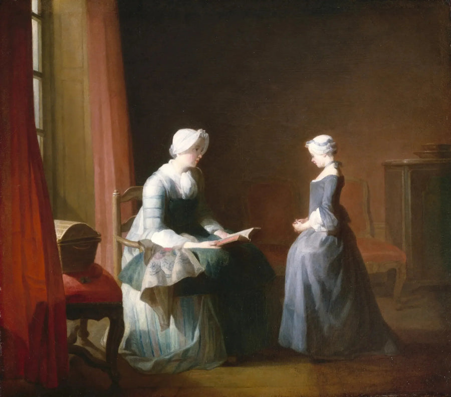 La buona educazione - Jean Siméon Chardin