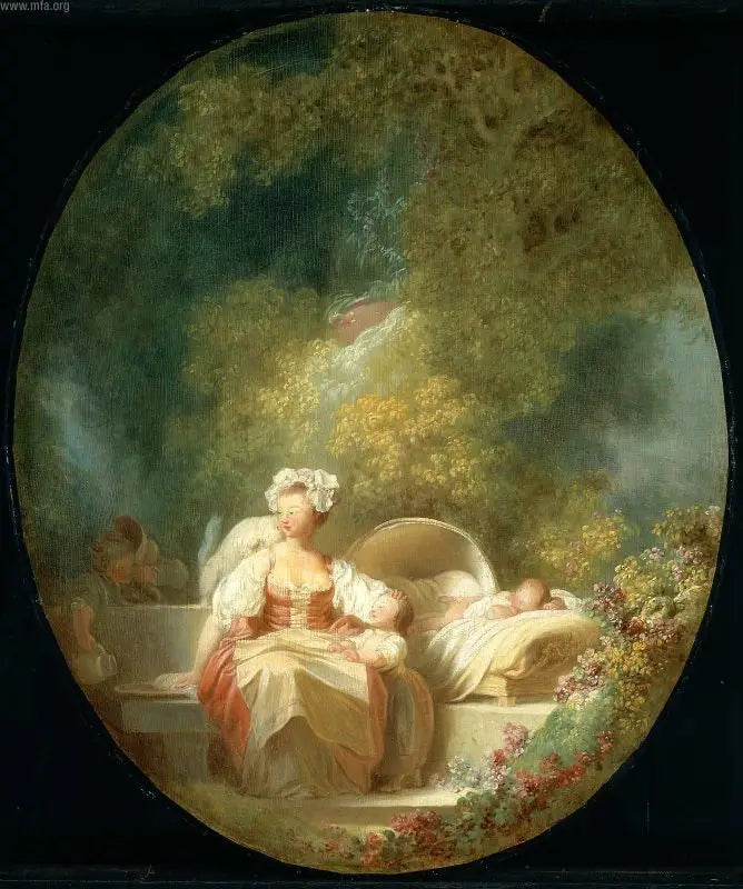 La Bonne mère - Jean-Honoré Fragonard
