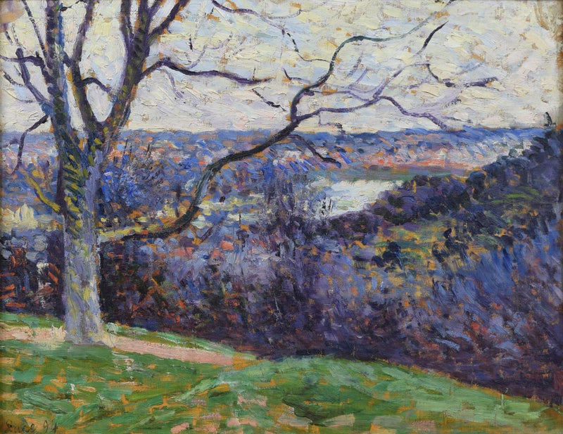 La boucle de la Seine près d'Herblay (Il giro del Senna vicino a Herblay) - Maximilien Luce