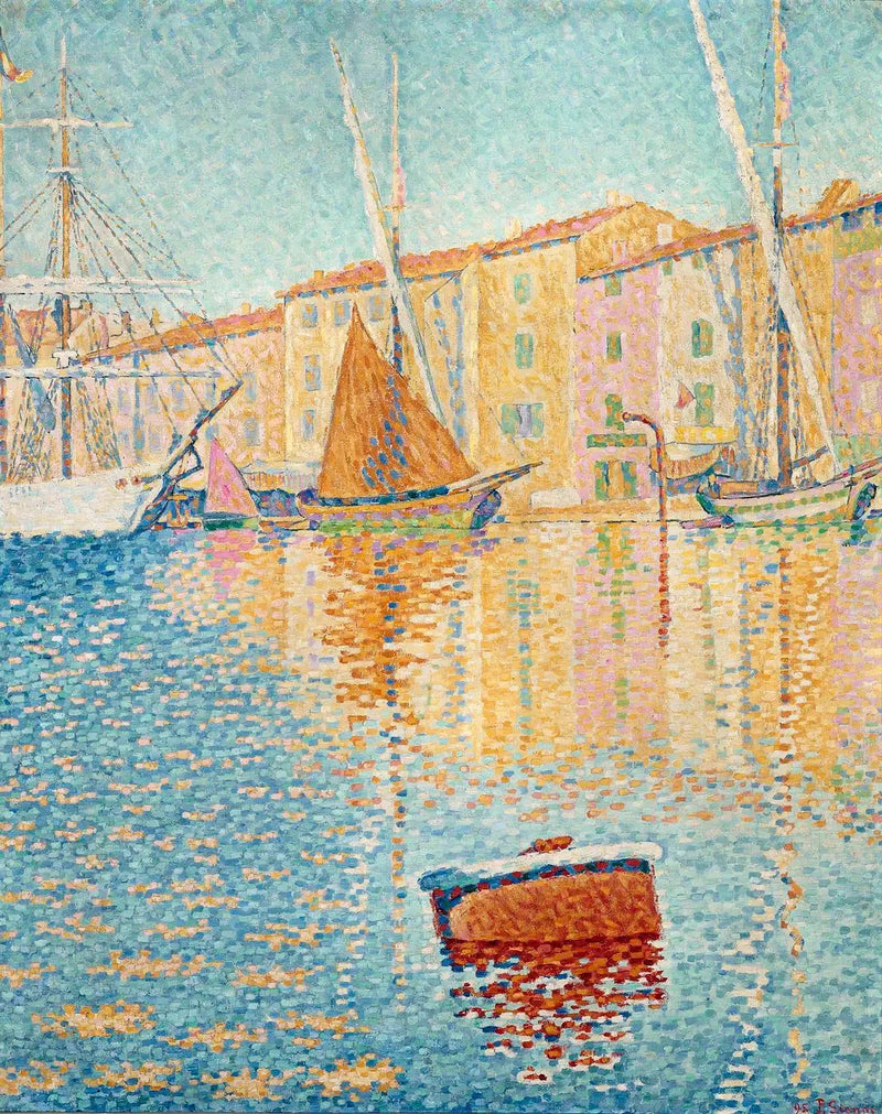 La Boa rossa - Paul Signac