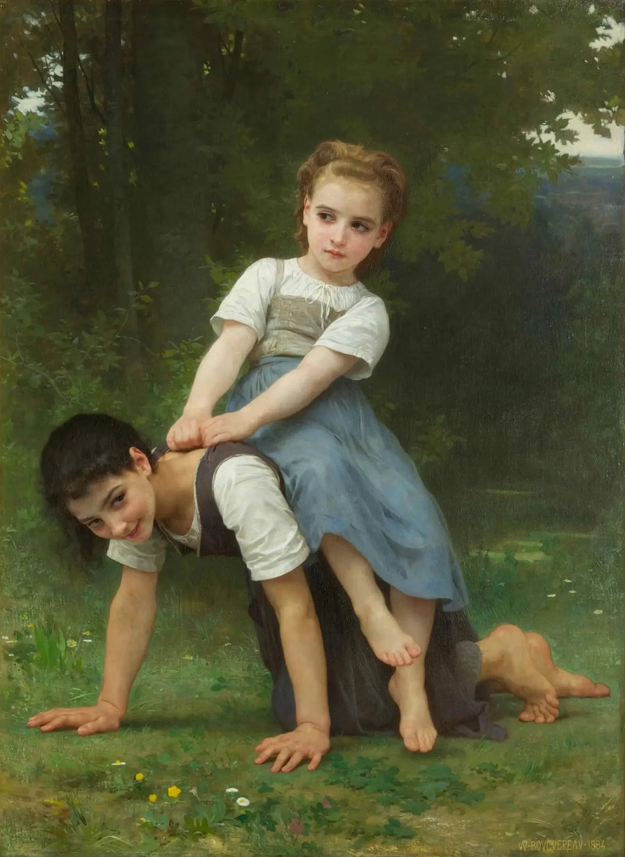 La bourrique - Bouguereau