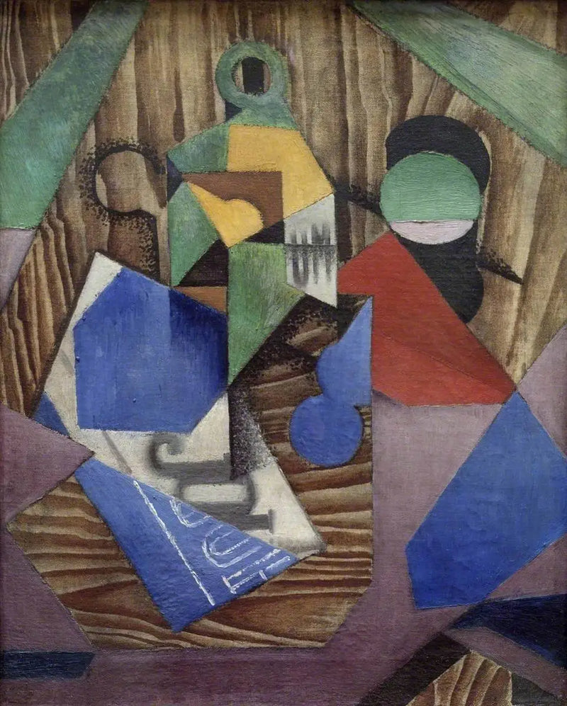 La Bouteille de rhum e il giornale - Juan Gris
