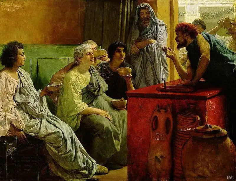 La boutique de vins - Lawrence Alma-Tadema