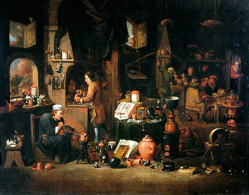 La boutique del dottore - David Teniers il Giovane