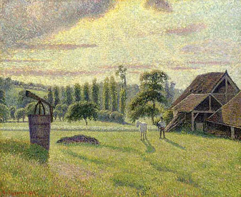 La Fabbrica di Mattoni Delafolie a Éragny - Camille Pissarro