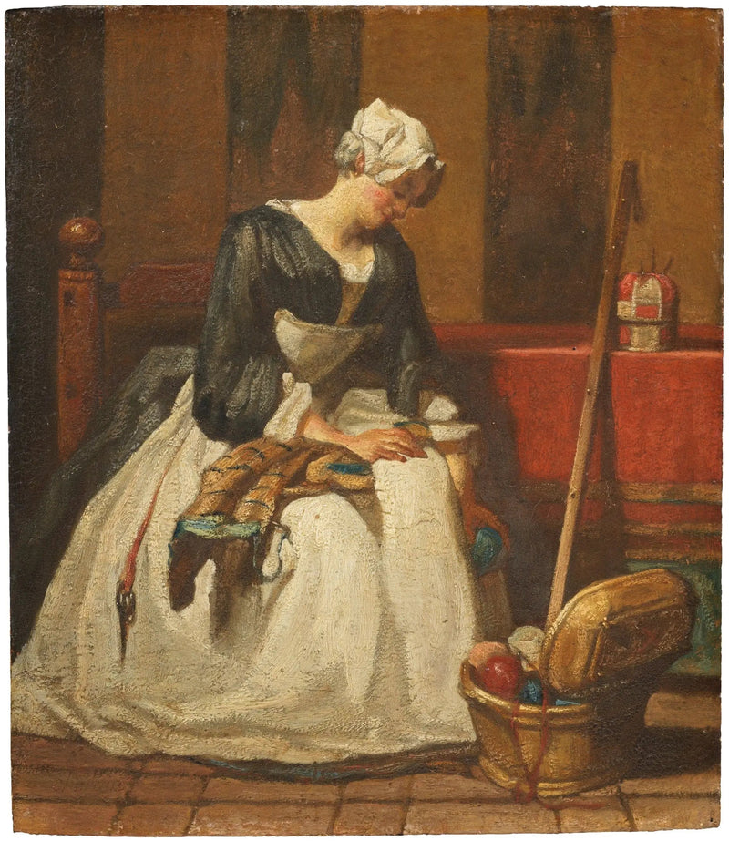 La ricamatrice - Jean Siméon Chardin