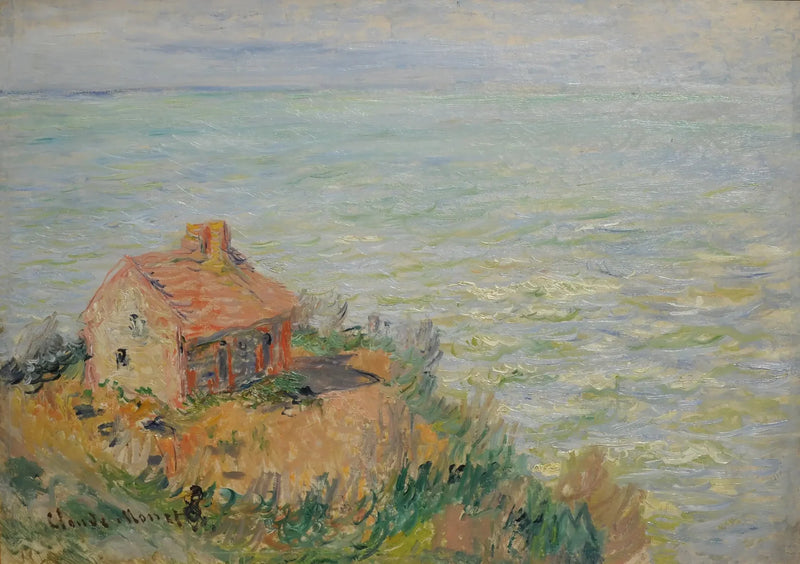 La Capanna dei doganieri. Effetto pomeridiano - Claude Monet