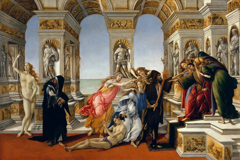 La Calunnia di Apelle - Sandro Botticelli