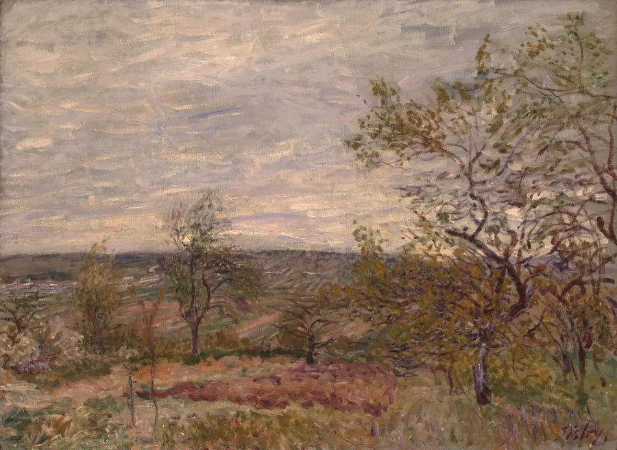 La Campagna a Veneux - Alfred Sisley