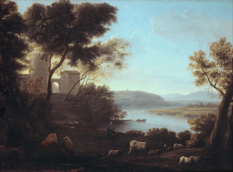 La Campagna romana - Claude Lorrain