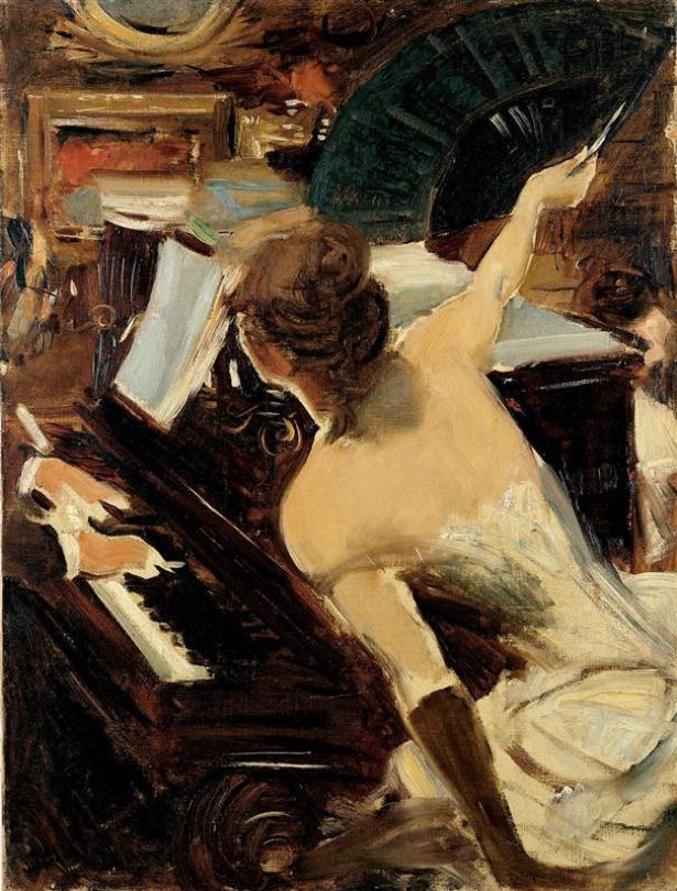 La Cantatrice Mondaine - Giovanni Boldini - Alpha Reproduction