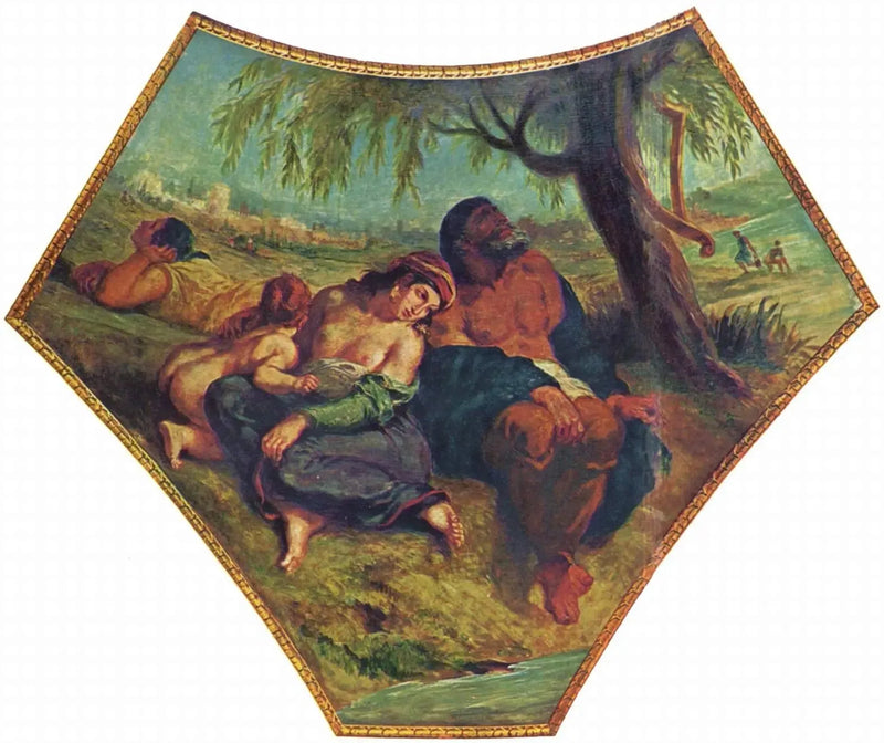 La Cattività a Babilonia - Eugène Delacroix