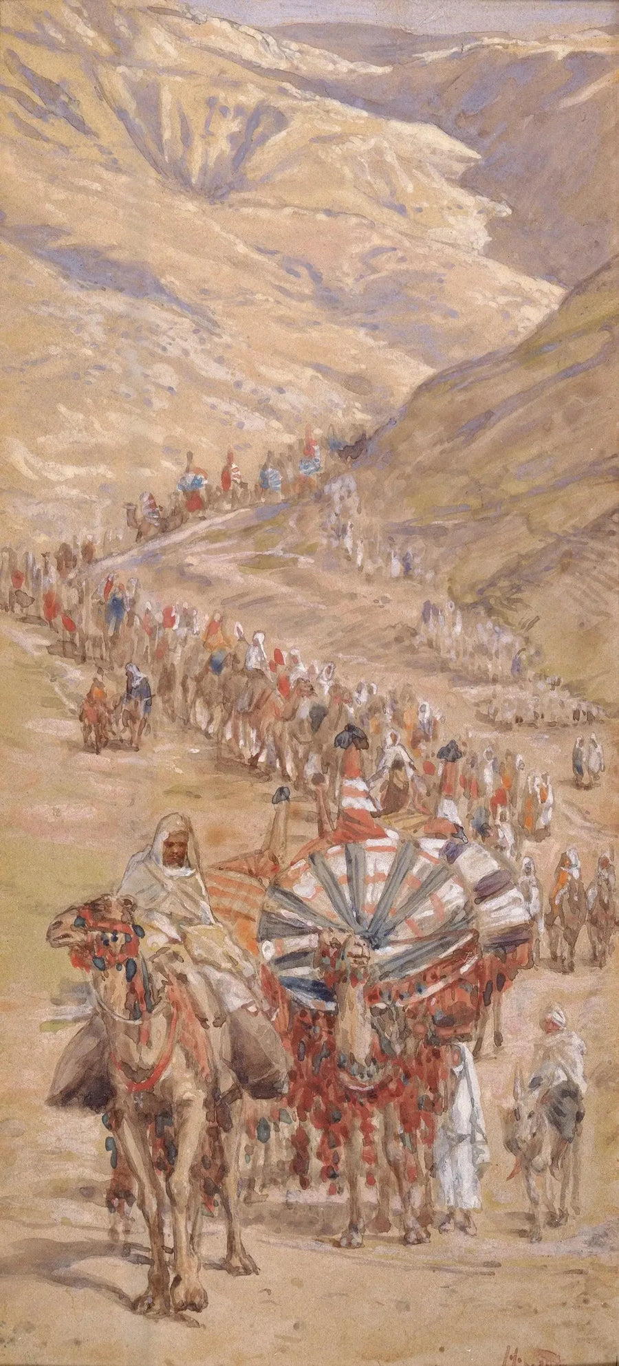 La carovana di Abram - James Tissot