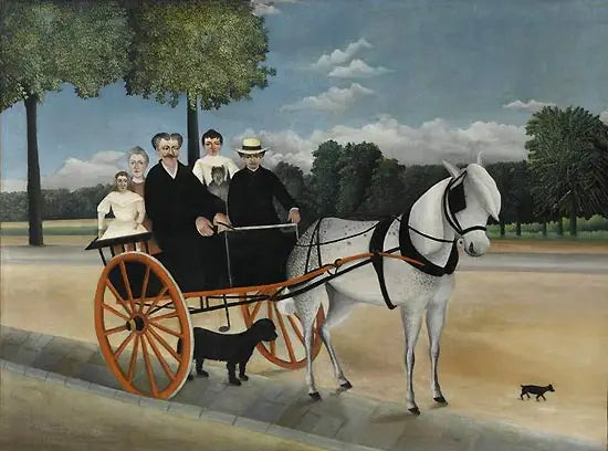 La Carrozza del padre Junier - Henri Rousseau