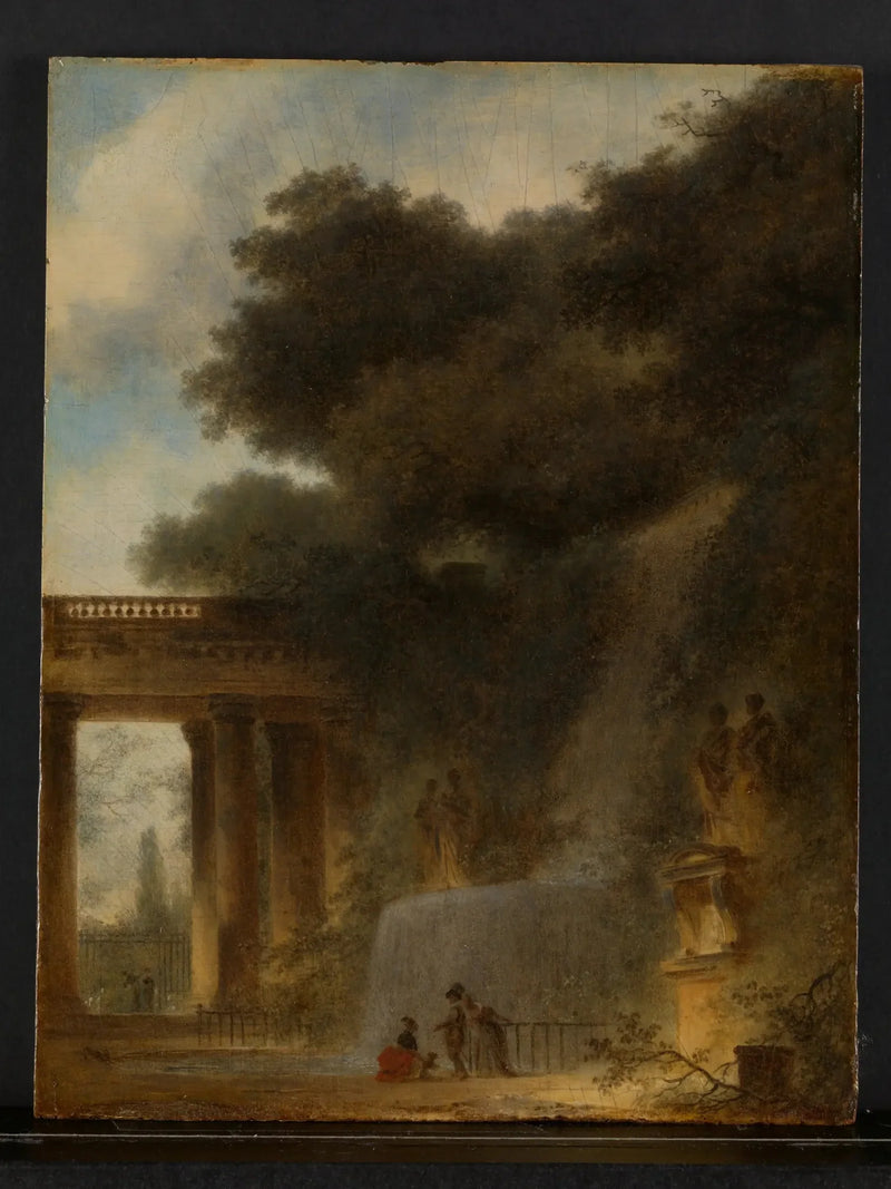 La Cascata - Jean-Honoré Fragonard