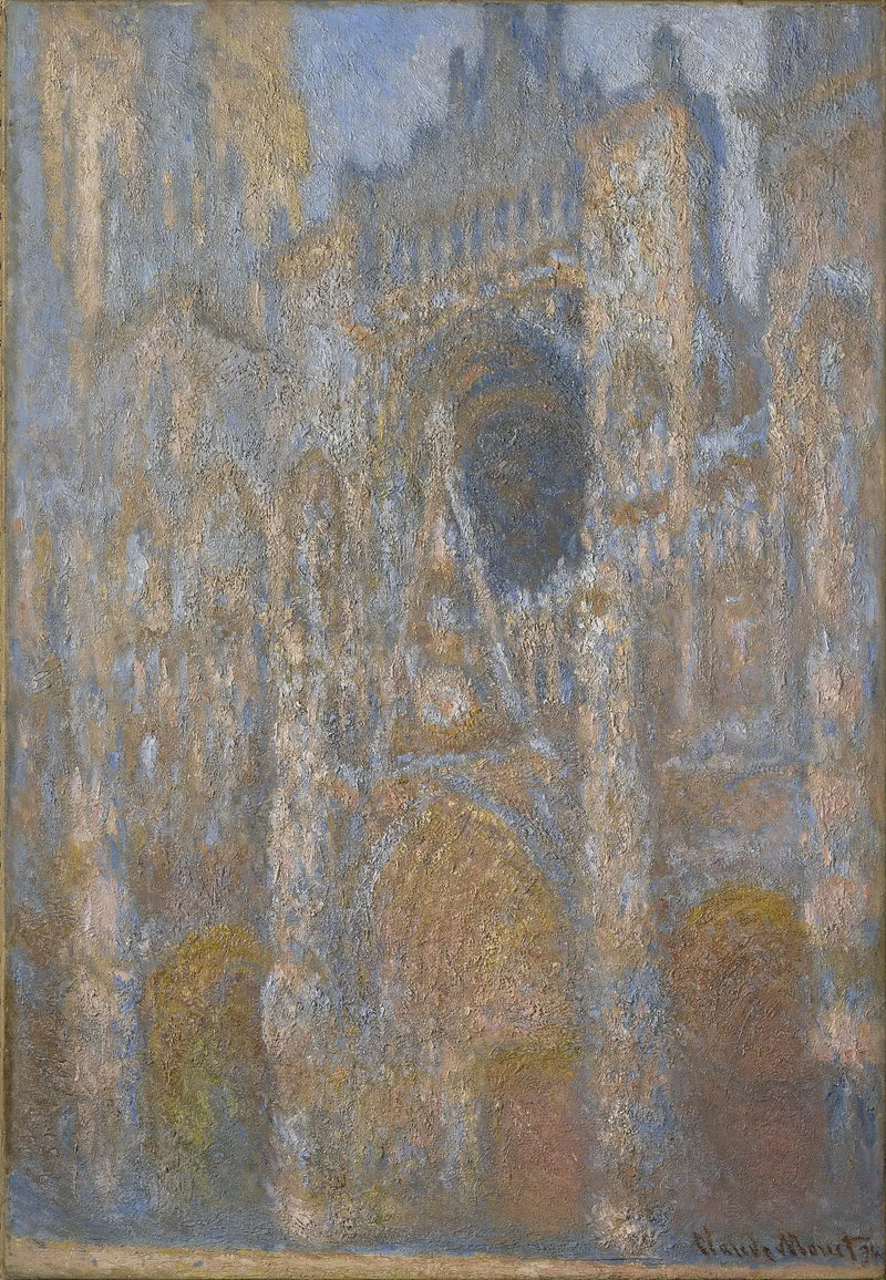 La Cattedrale di Rouen, il Portale, Mezzogiorno - Claude Monet