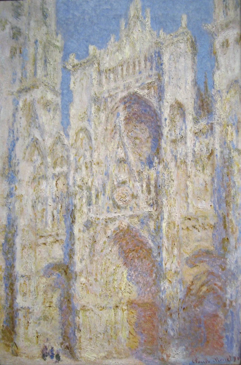 La Cattedrale di Rouen, il Portale, Sole - Claude Monet